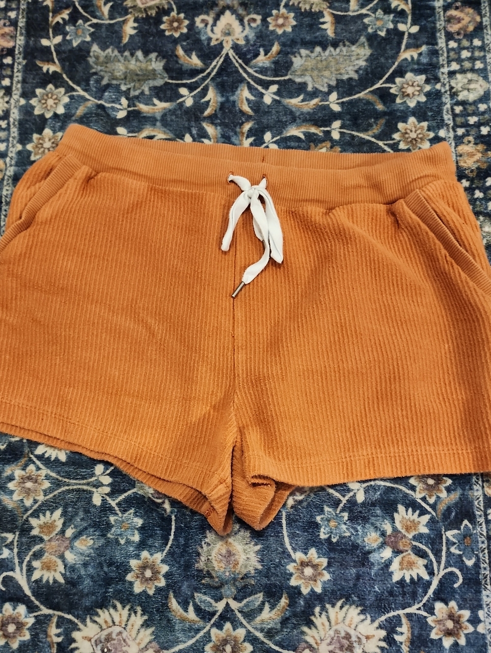 Aerie Drawstring Women’s Shorts - Rust Orange READ DESCRIPTION